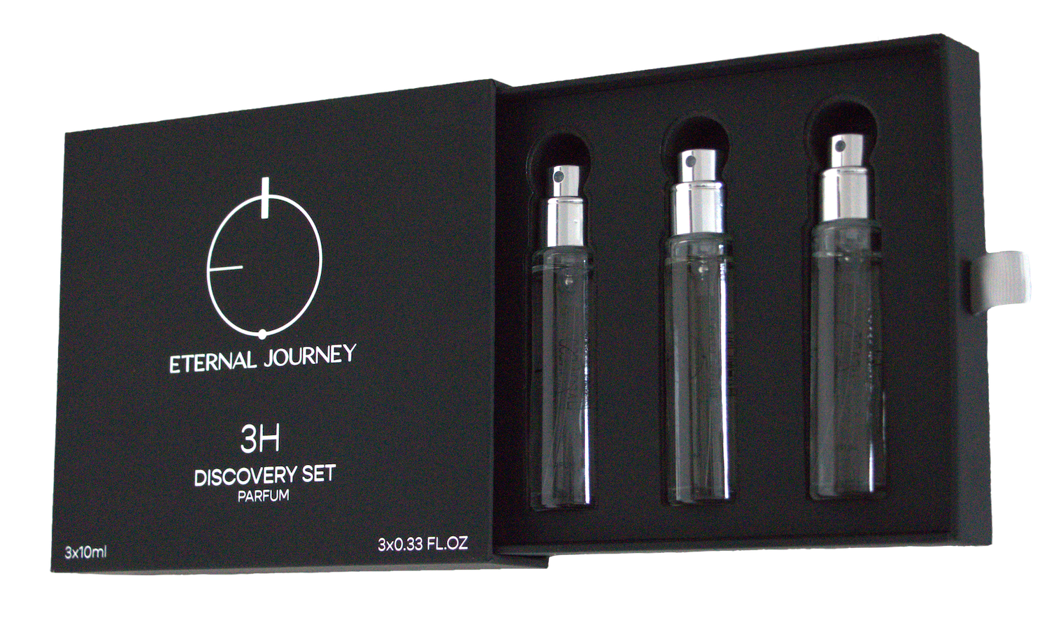 Discovery set with three perfumes